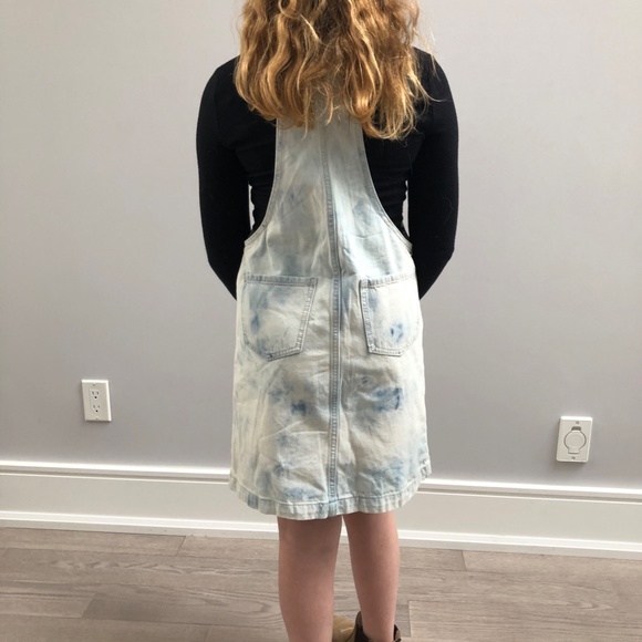 YOUTH - Gap Denim acid wash skirt overalls - Picture 4 of 4